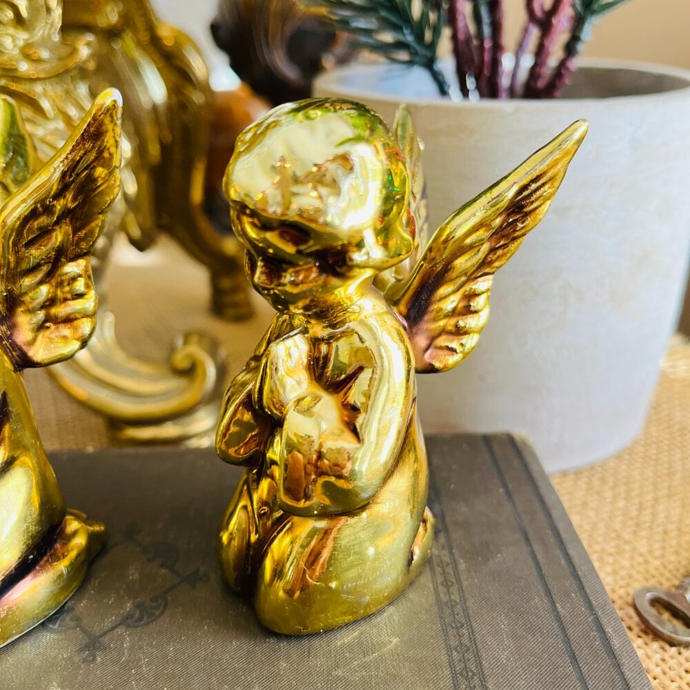 ❌GIFTED❌Mid-century porcelain angels - Picture 5 of 10